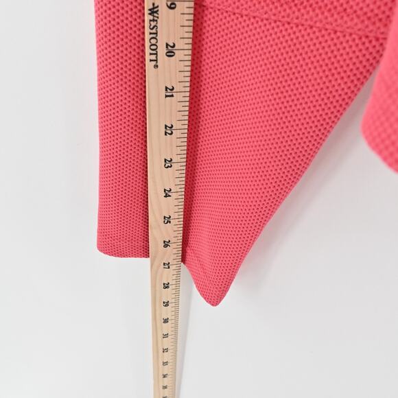 TORRID Womens Moto Jacket Size 3X Textured Pink Asymmetric Full Zip Casual Chic - Picture 5 of 14